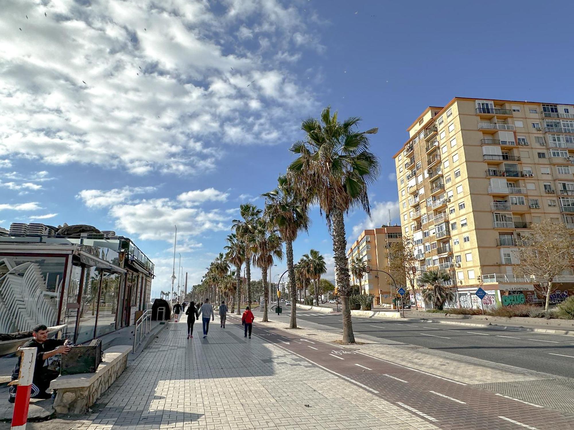 Apartamento Mirador Del Mediterraneo Малага Екстериор снимка