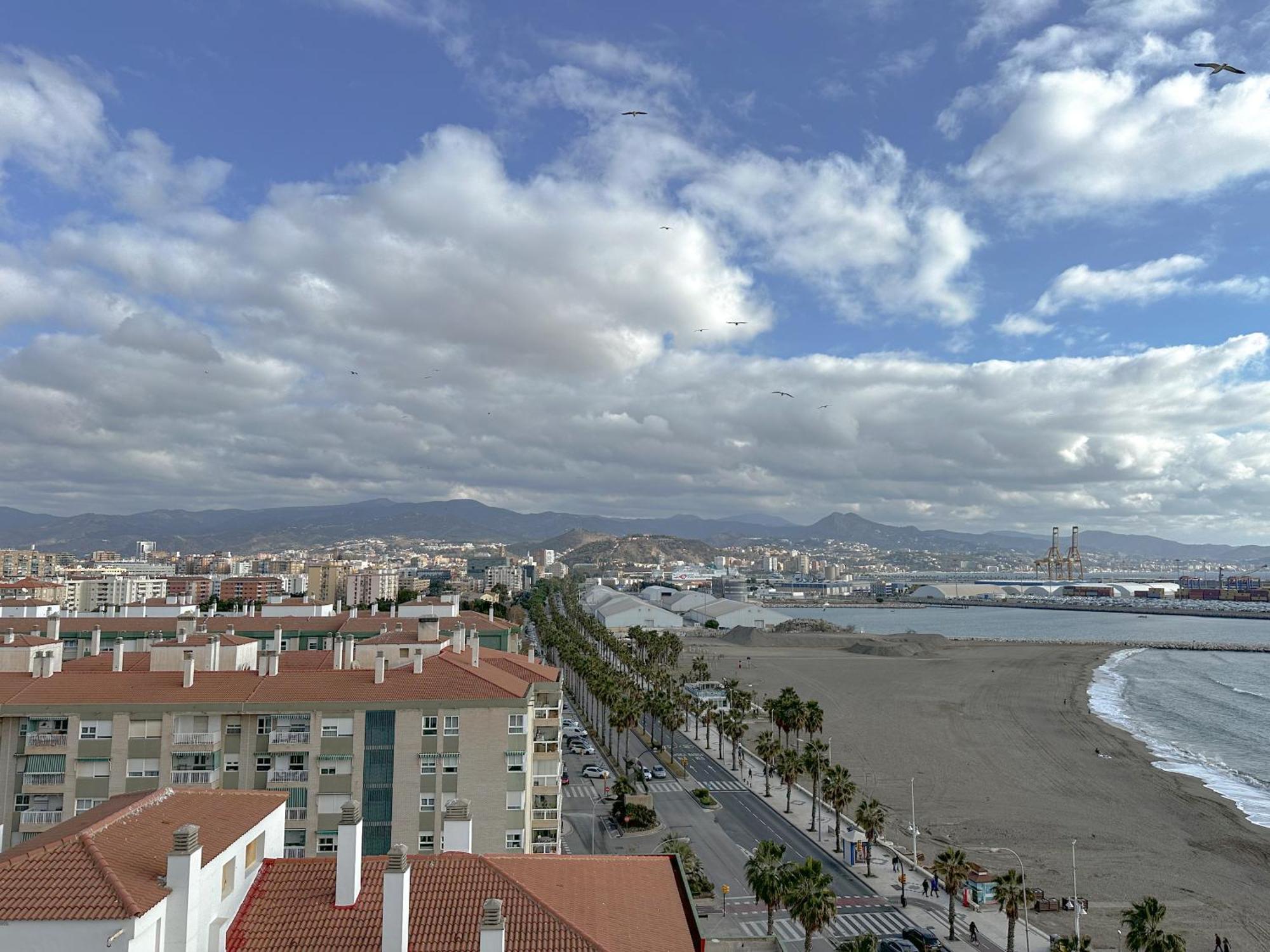 Apartamento Mirador Del Mediterraneo Малага Екстериор снимка